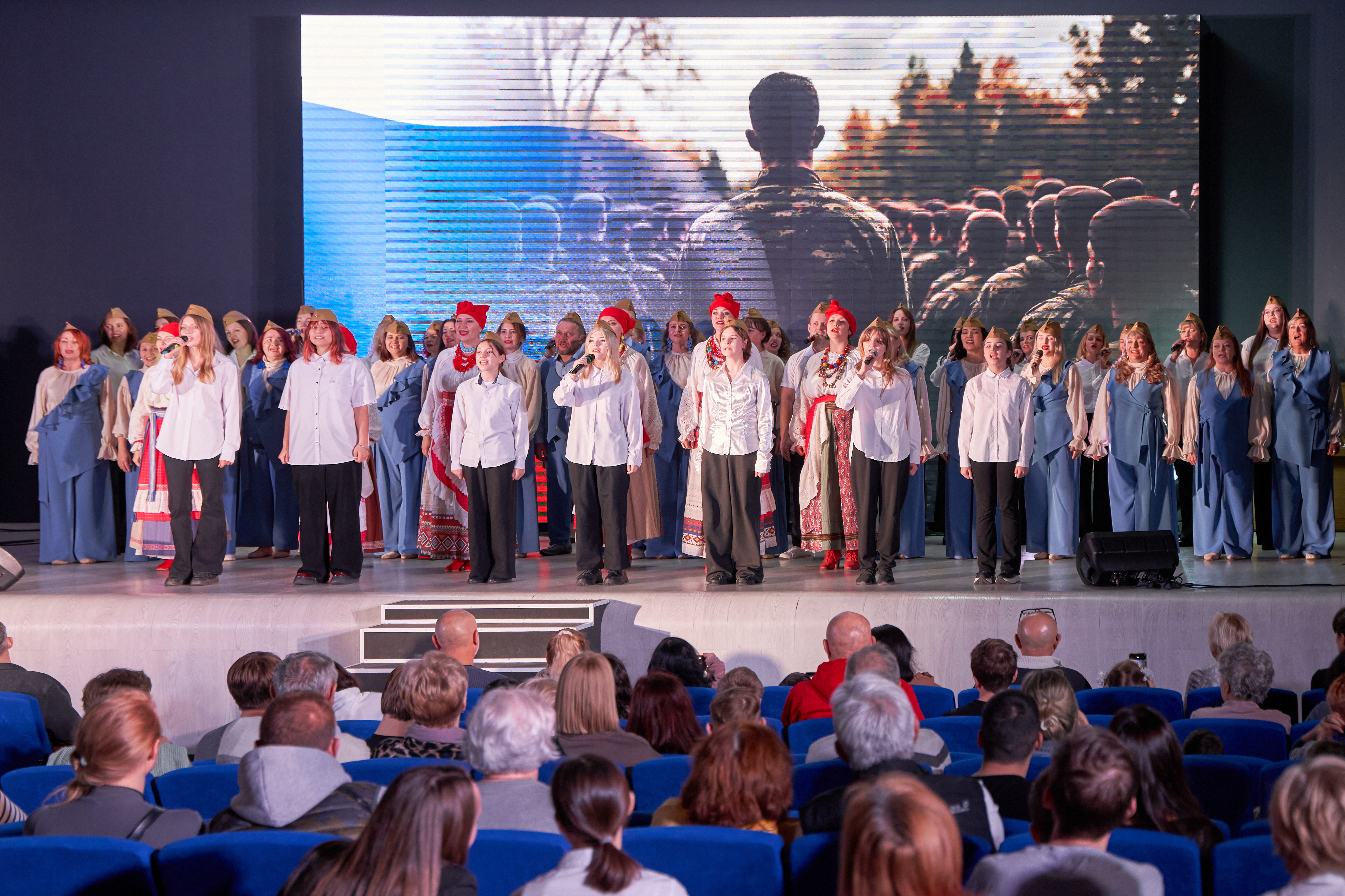 Праздничный концерт, посвященный Дню защитника Отечества!