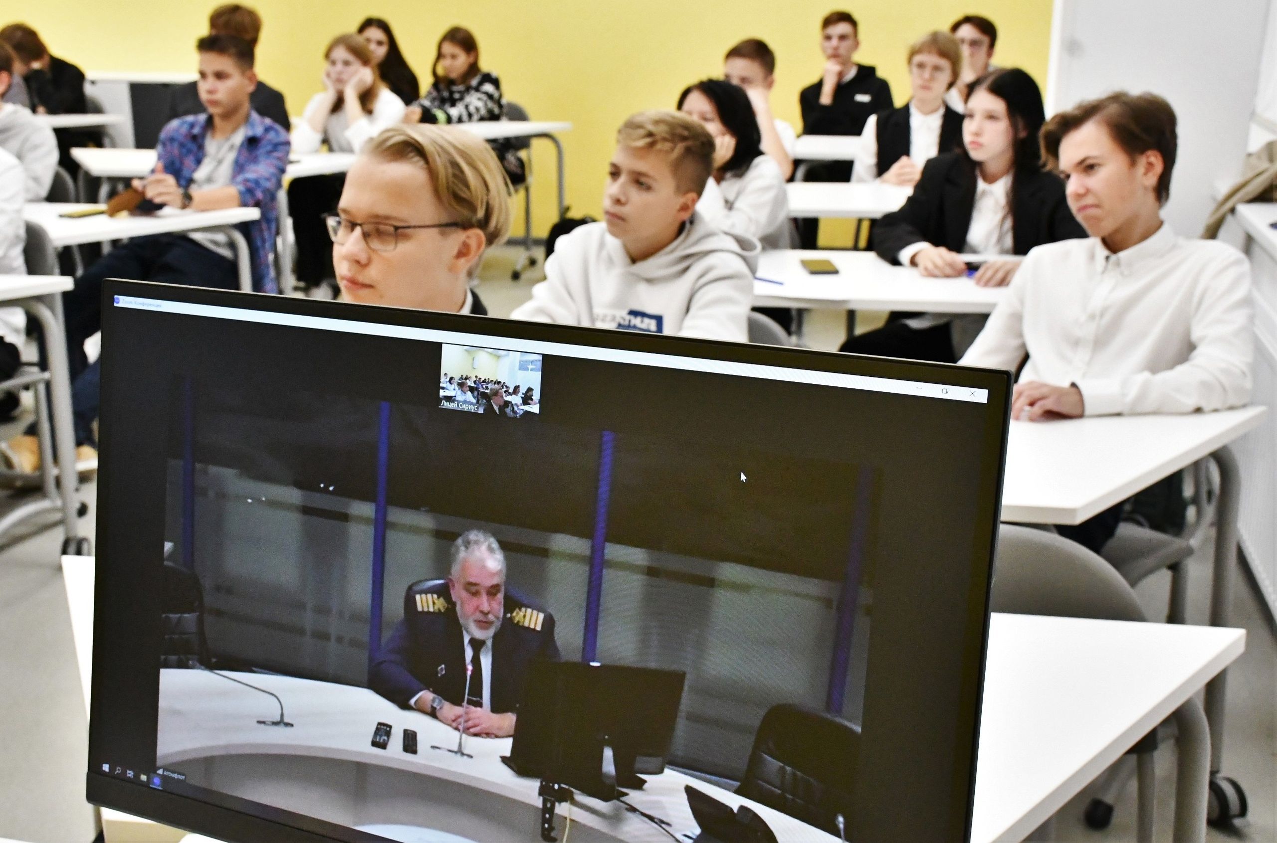 Встреча с капитаном атомного ледокола