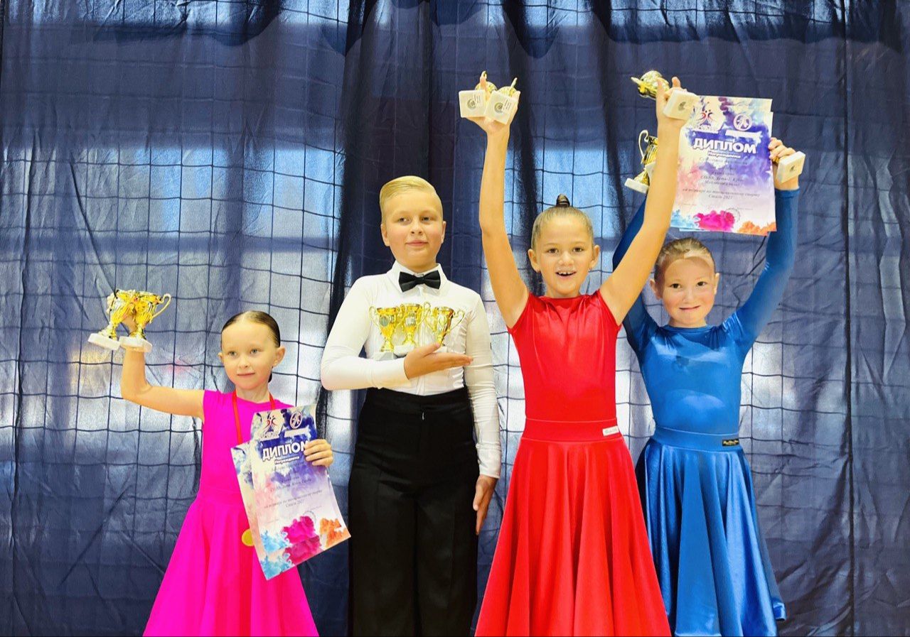 Участники клуба «Танцевальный спорт» стали абсолютными победителями турнира «Стиль-2023» города Сочи