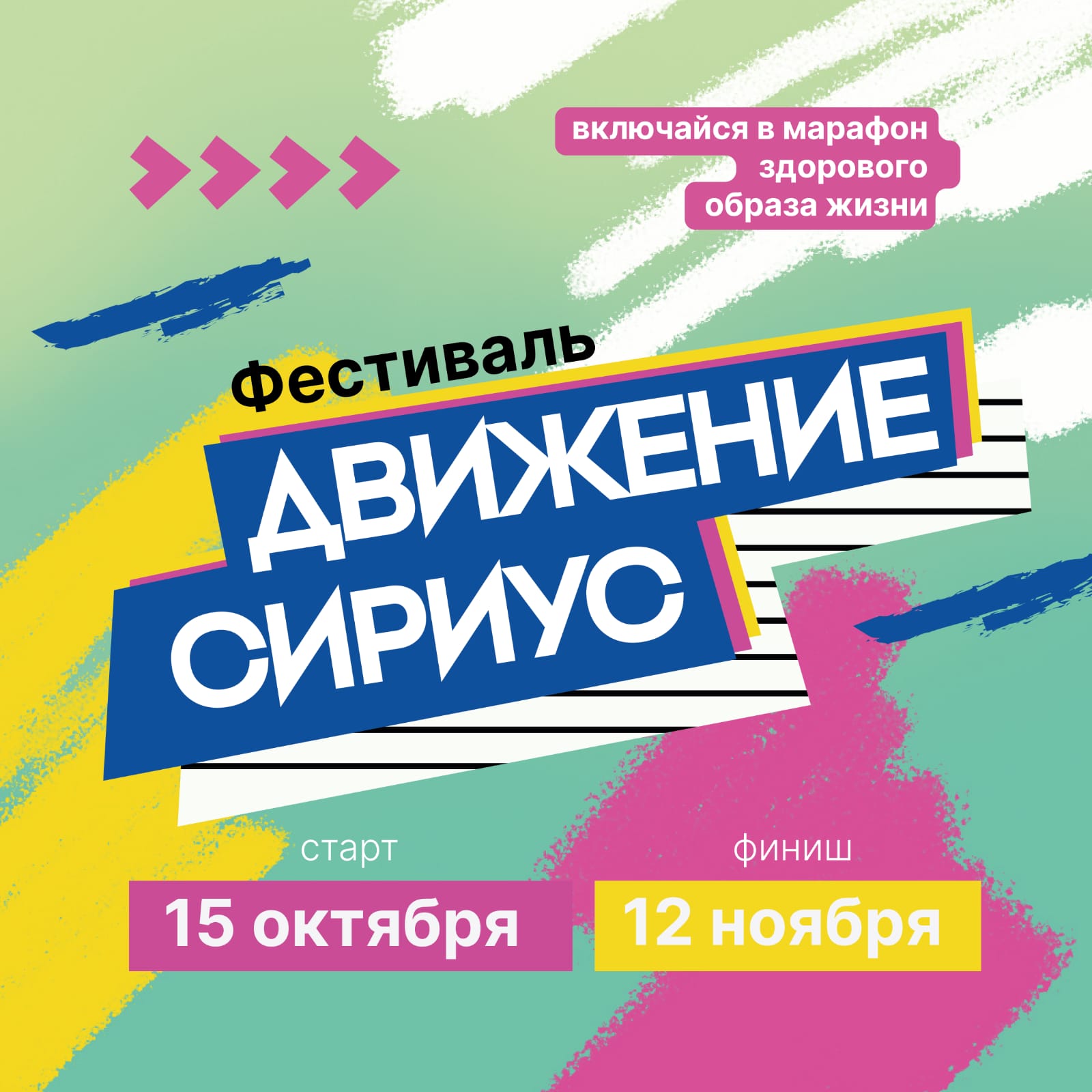 Впервые в «Сириусе» пройдет фестиваль «Движение Сириус»