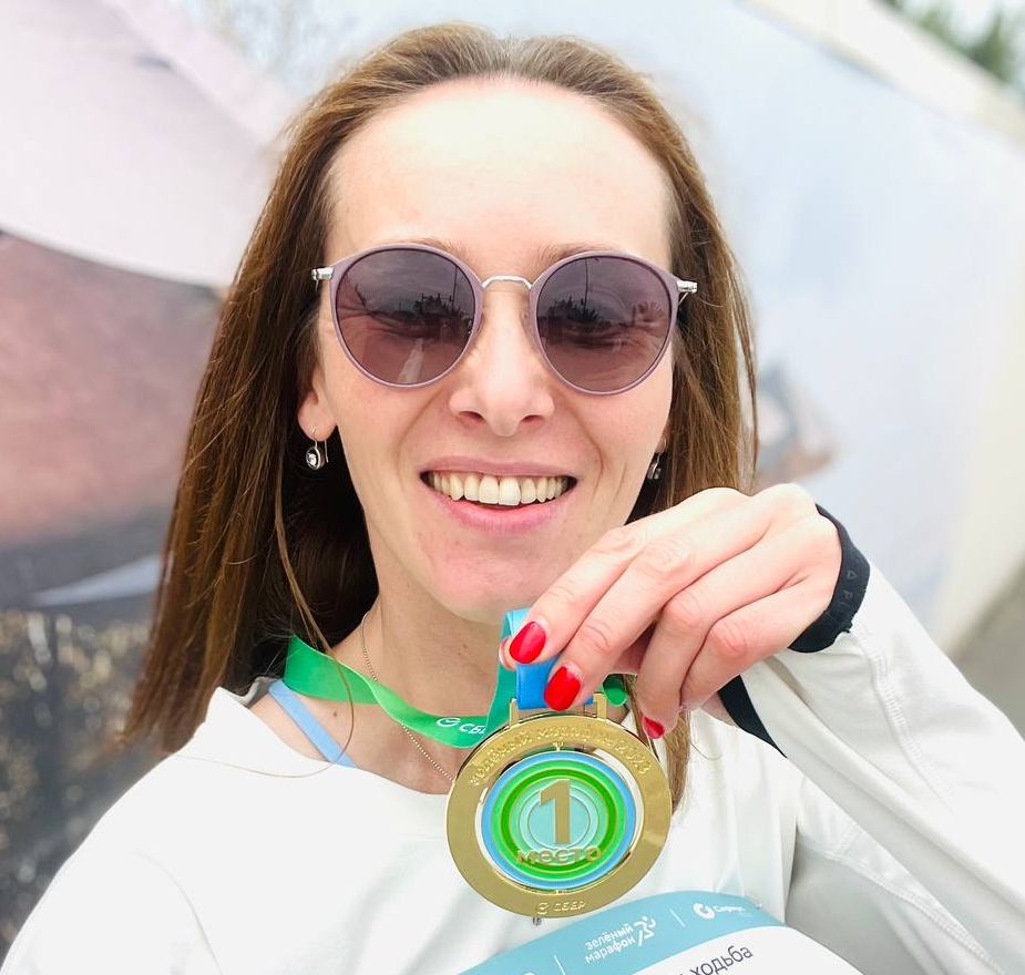 Руководитель клубного формирования «Скандинавская ходьба» Художественно-исторического центра «Сириус» стала победительницей «Зеленого марафона»